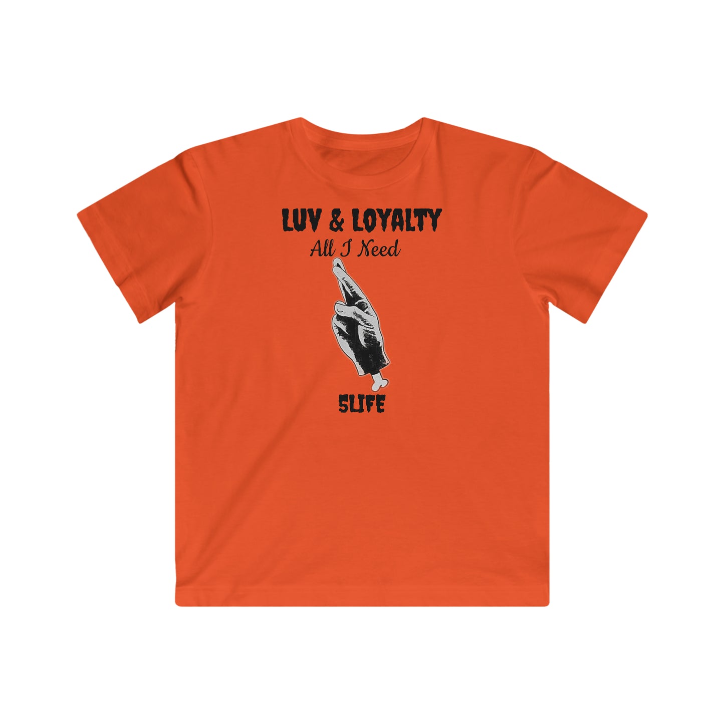 Kids Fine Jersey Tee:Luv & Loyalty Album Shirts