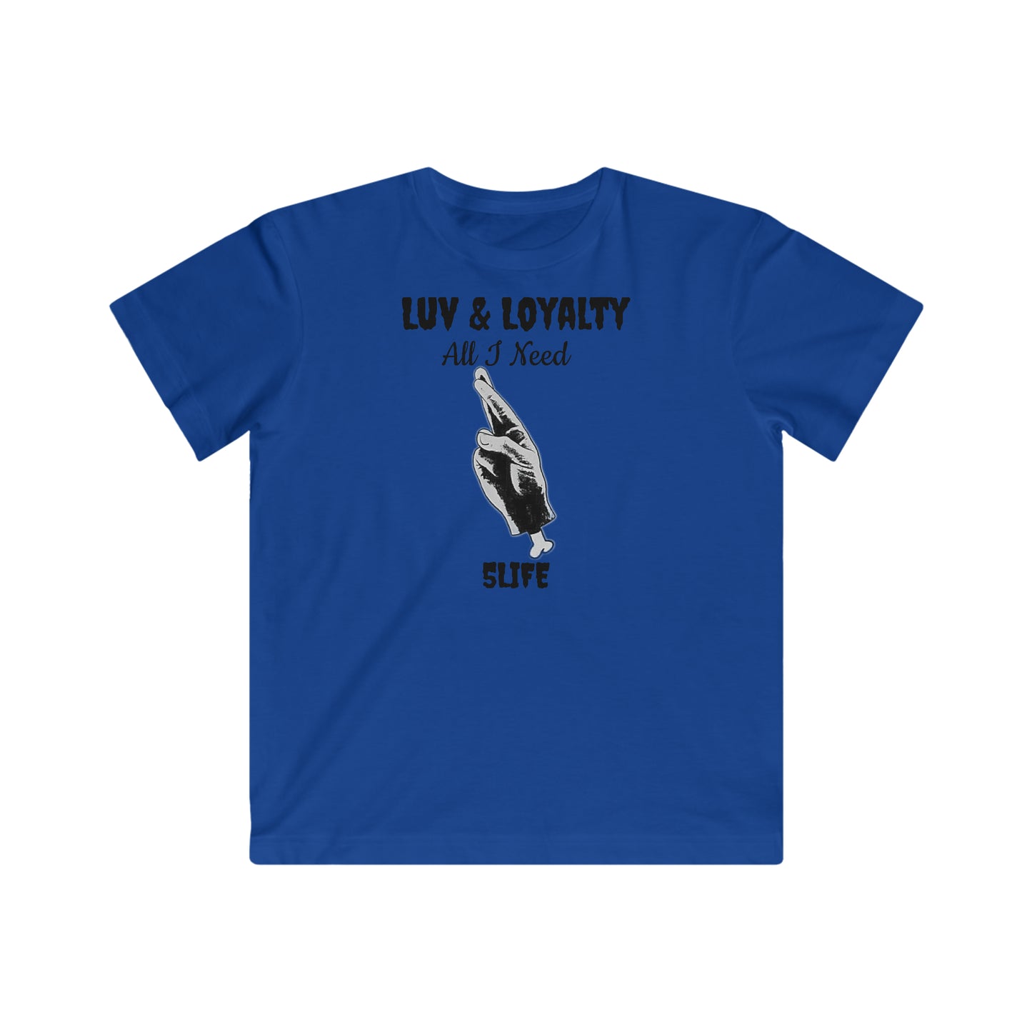 Kids Fine Jersey Tee:Luv & Loyalty Album Shirts