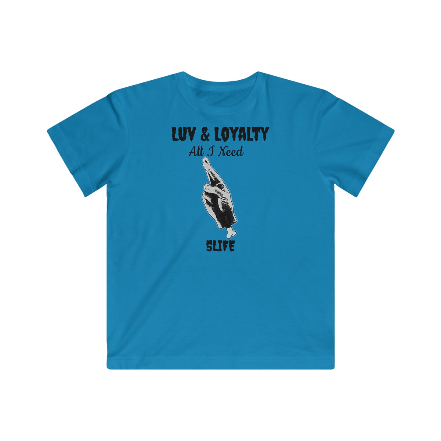 Kids Fine Jersey Tee:Luv & Loyalty Album Shirts