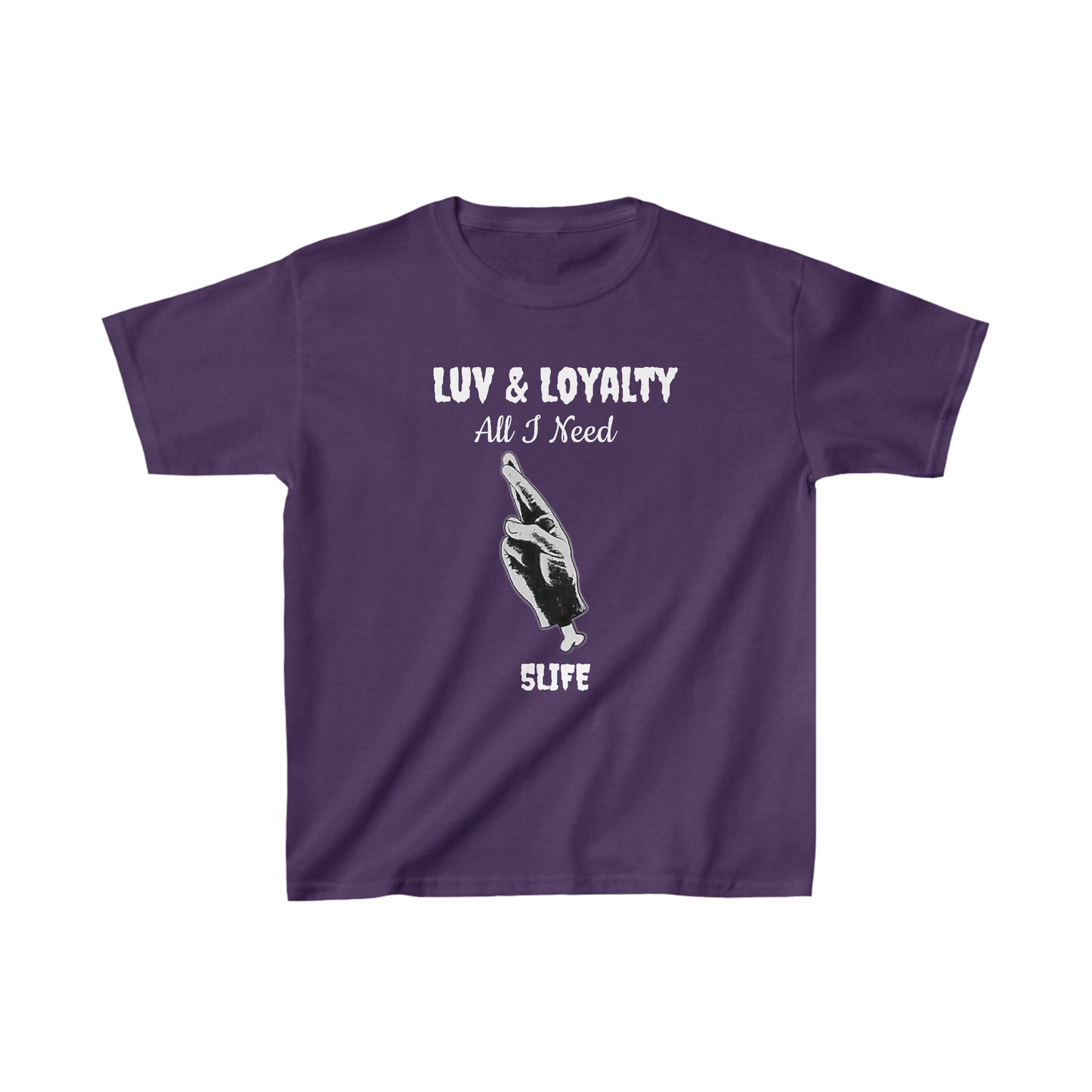 Copy of Kids Heavy Cotton™ Tee:Luv & Loyalty Album Shirts