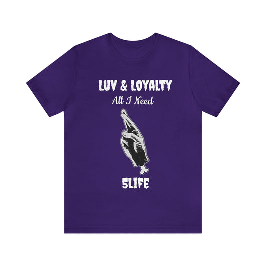 Big King Dre Savage:Album Luv & Loyalty Shirt