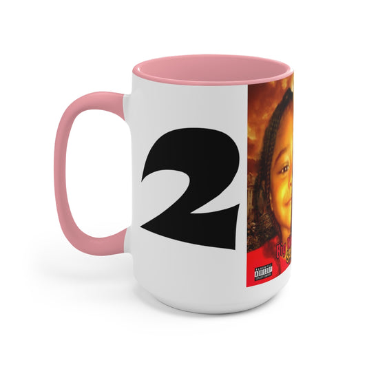 Two-Tone Coffee Mugs, 15oz Big King Dre Savage (Savages Hurt2 Album)