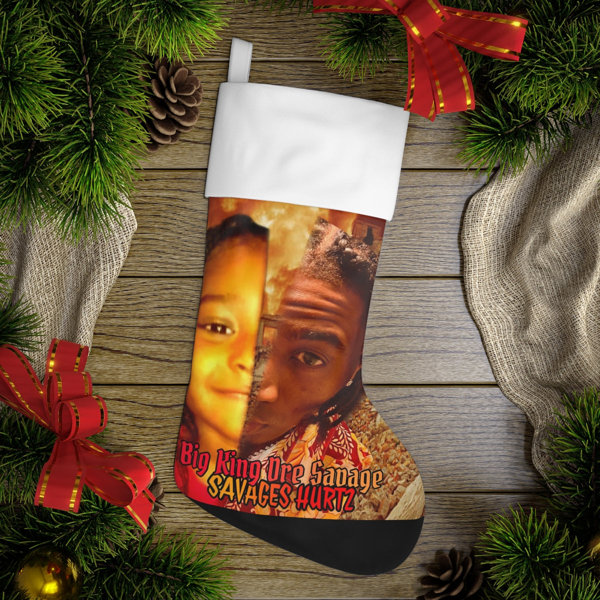 Holiday Stocking.Big King Dre Savage (Savages Hurt2 Album)