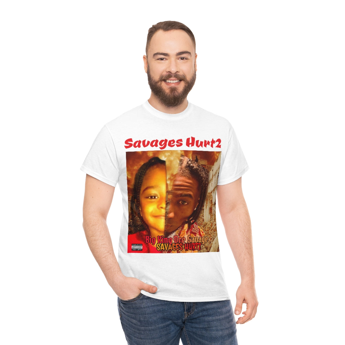 Big King Dre Savage (Savages Hurt2 Album Shirt)