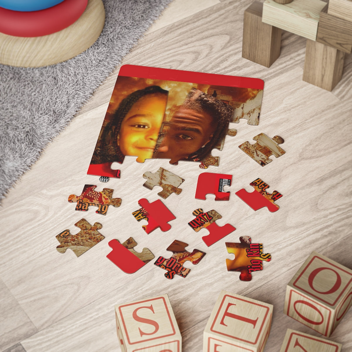 Kids' Puzzle, 30-Piece.Big King Dre Savage (Savages Hurt2 Album)