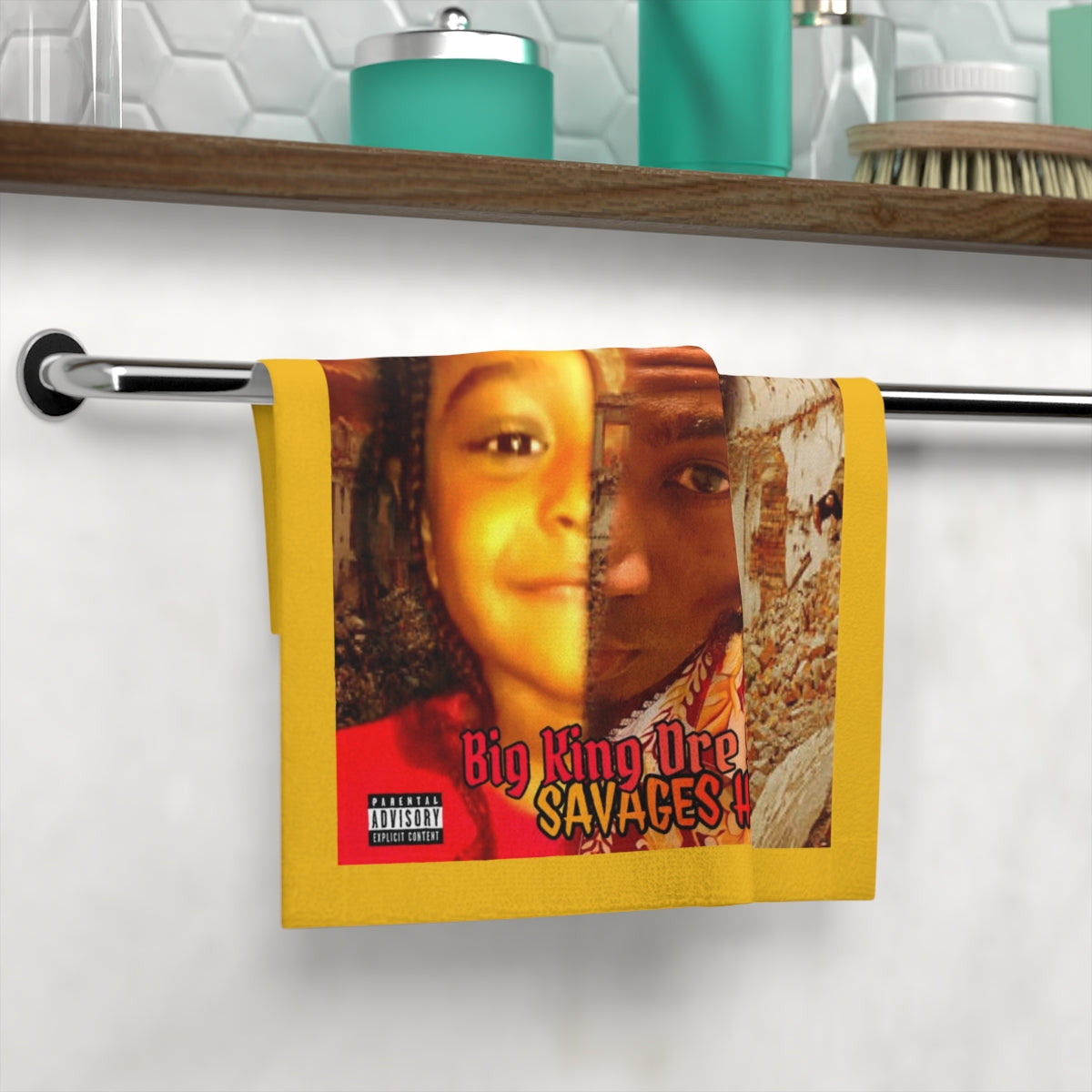 Face Towel.Big King Dre Savage (Savages Hurt2 Album)