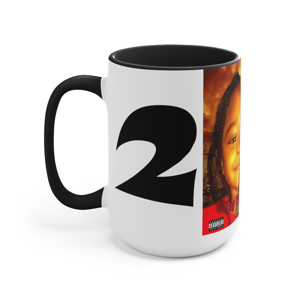 Two-Tone Coffee Mugs, 15oz Big King Dre Savage (Savages Hurt2 Album)