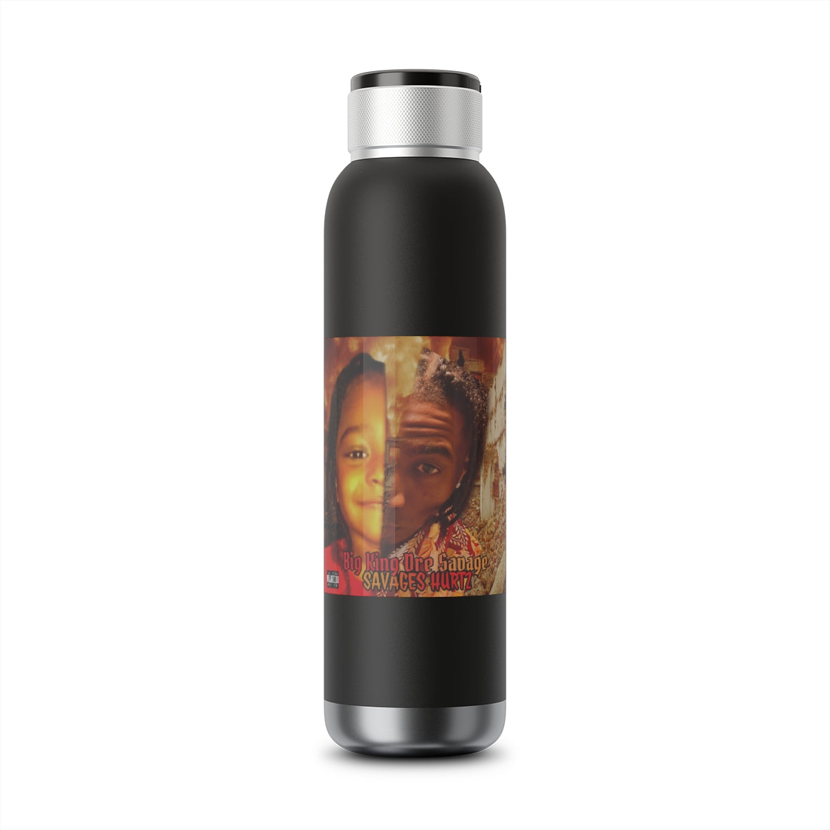 Soundwave Copper Vacuum Audio Bottle 22oz.Big King Dre Savage (Savages Hurt2 Album)