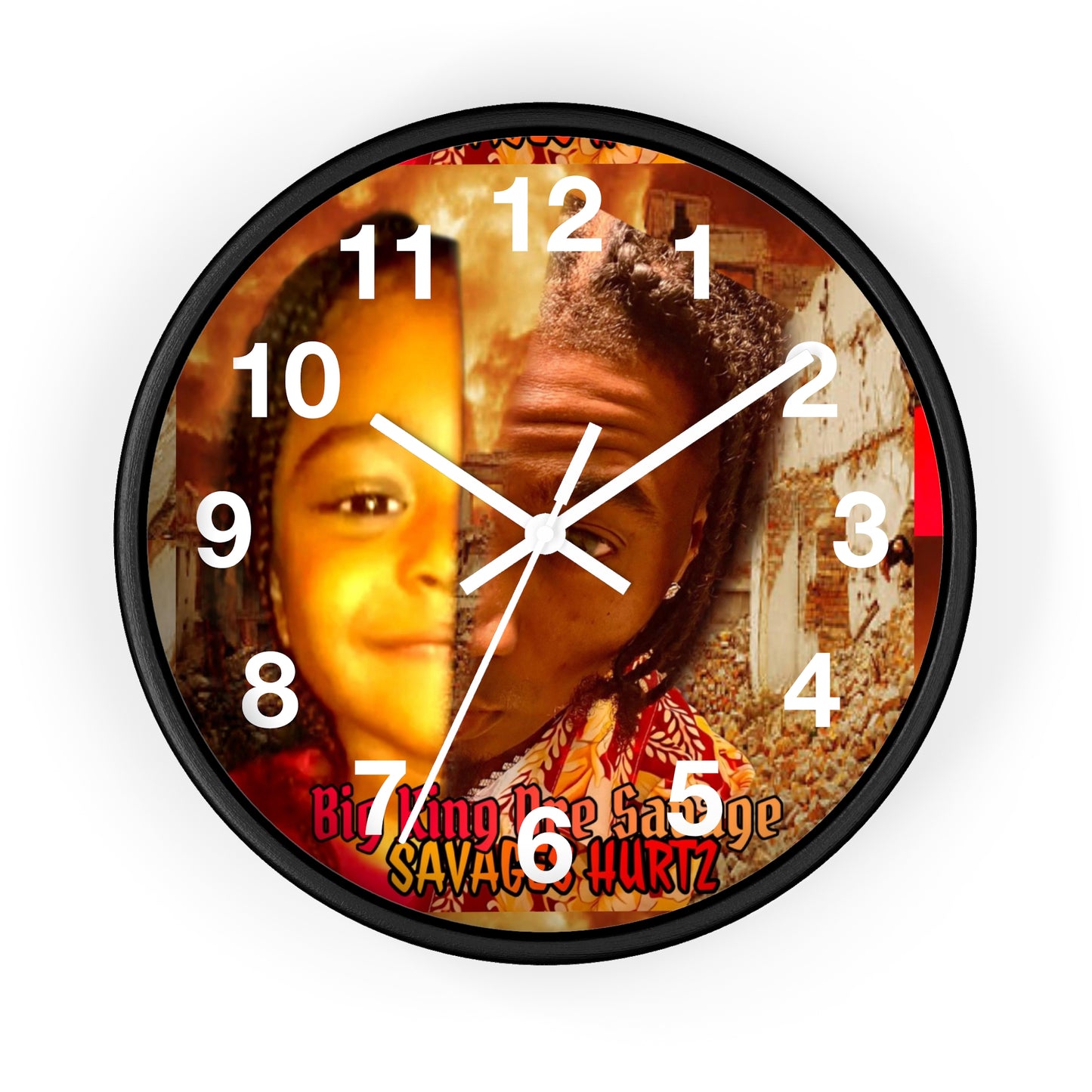 Wall clock.Big King Dre Savage (Savages Hurt2 Album)