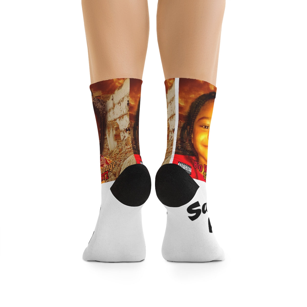 DTG Socks.Big King Dre Savage (Savages Hurt2 Album Socks)