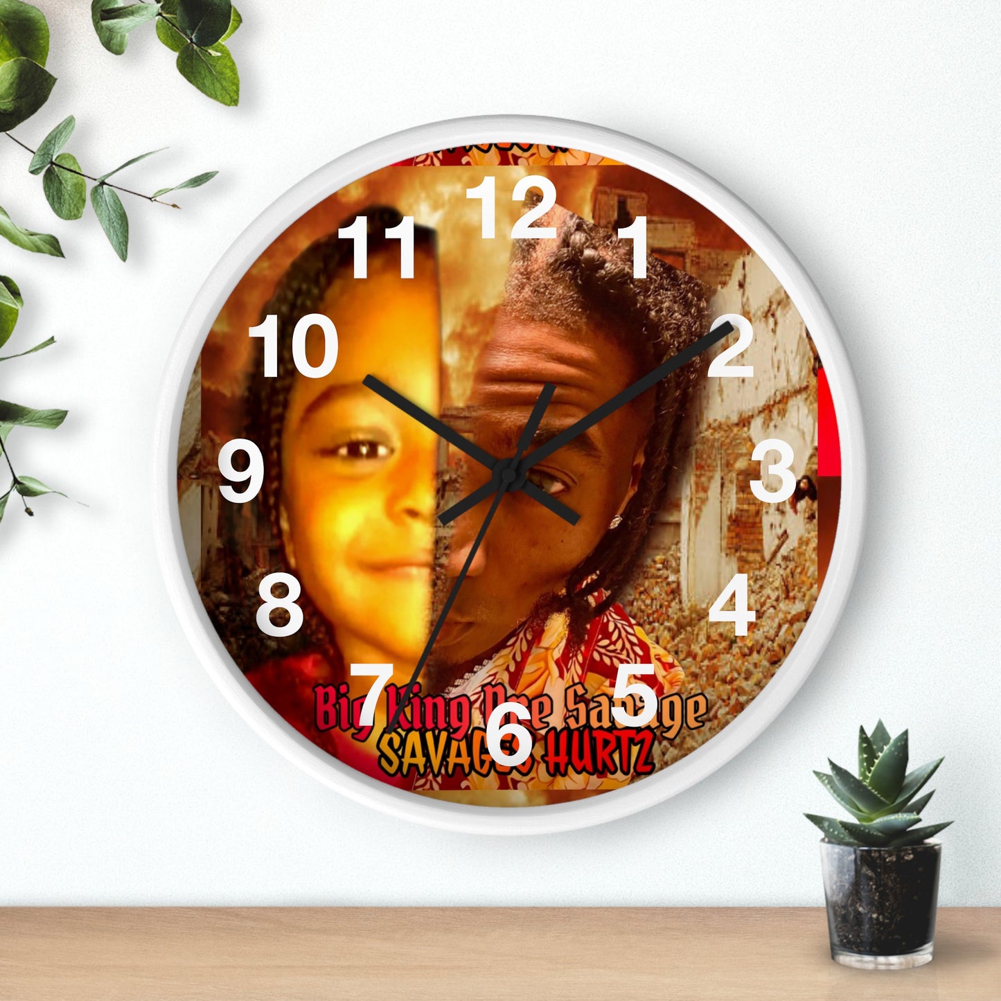 Wall clock.Big King Dre Savage (Savages Hurt2 Album)