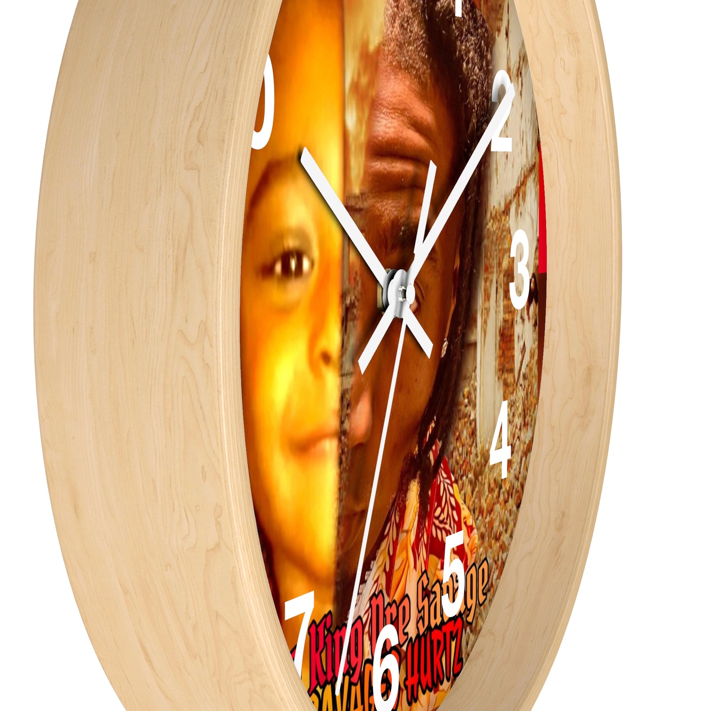 Wall clock.Big King Dre Savage (Savages Hurt2 Album)