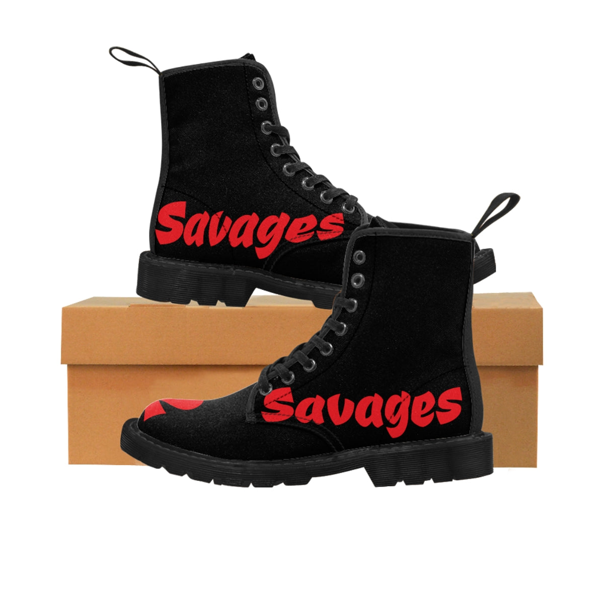 Men's Canvas Boots.Big King Dre Savage (Savages Hurt2 Album)