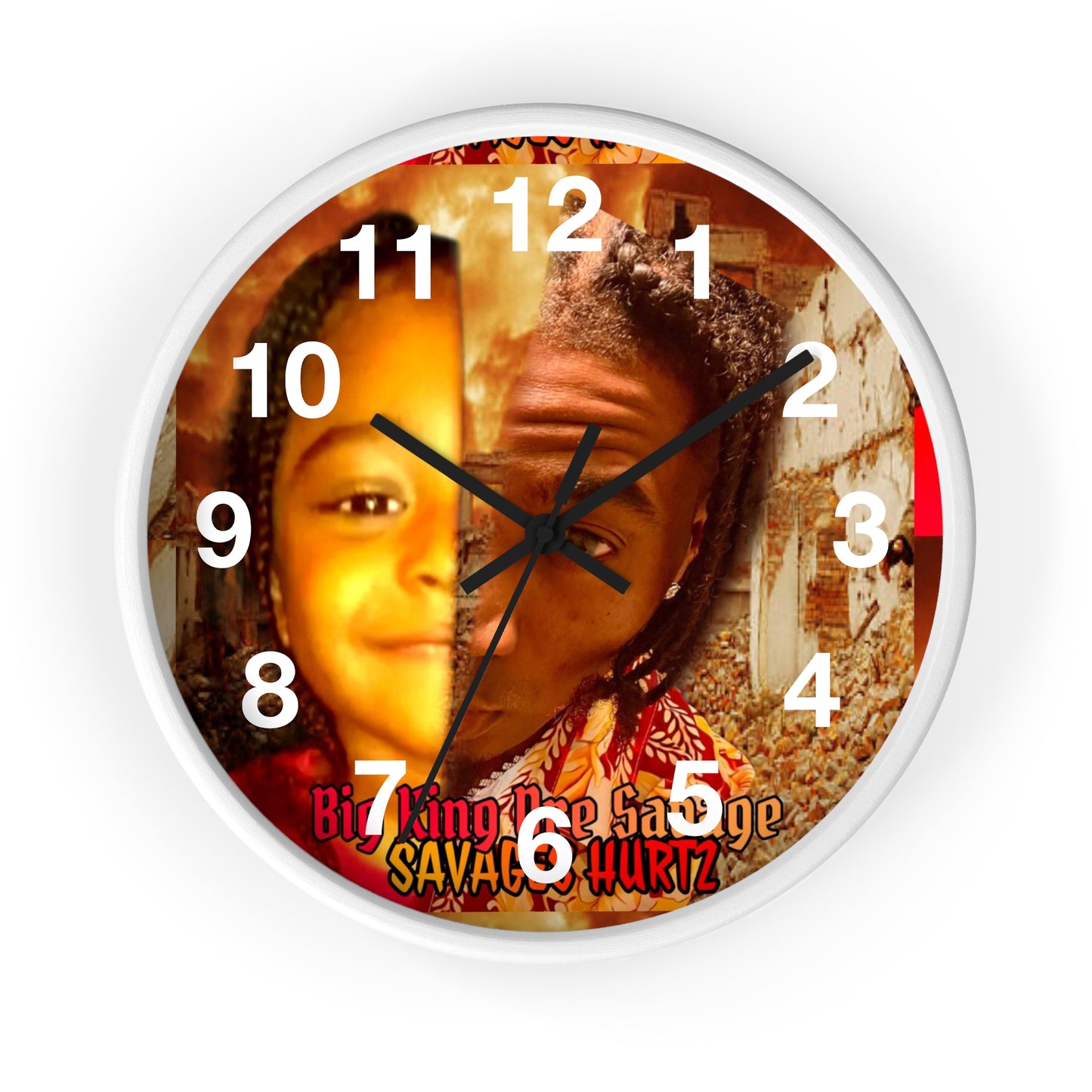 Wall clock.Big King Dre Savage (Savages Hurt2 Album)