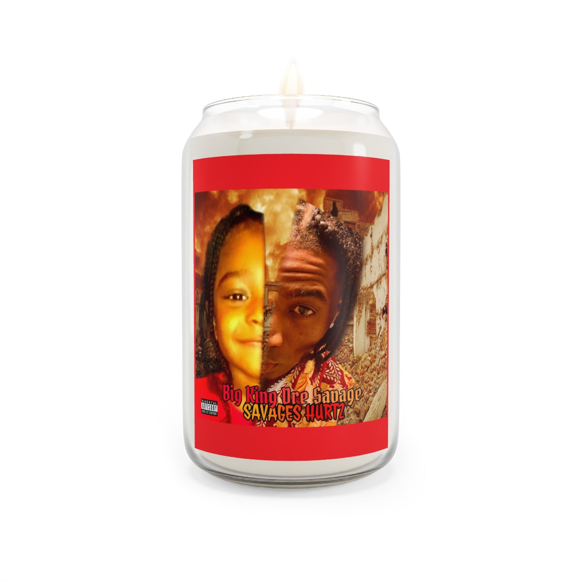 Scented Candle, 13.75oz.Big King Dre Savage (Savages Hurt2 Album)