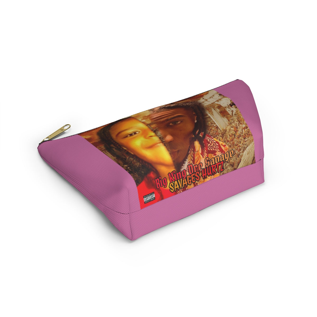 Women Accessory Pouch w T-bottom.Big King Dre Savage (Savages Hurt2 Album)