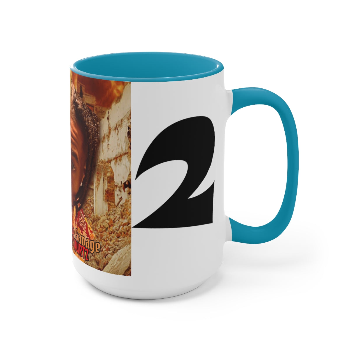 Two-Tone Coffee Mugs, 15oz Big King Dre Savage (Savages Hurt2 Album)