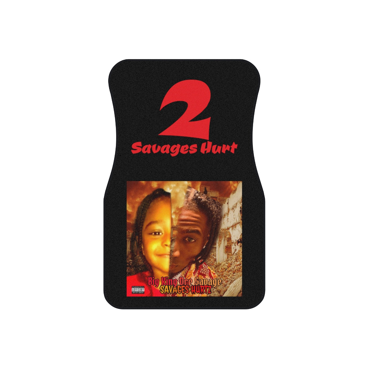 Car Mats (2x Front)Big King Dre Savage (Savages Hurt2 Album)