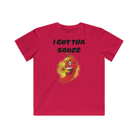 Kids Fine Jersey Tee:I GOT THA SAUCE