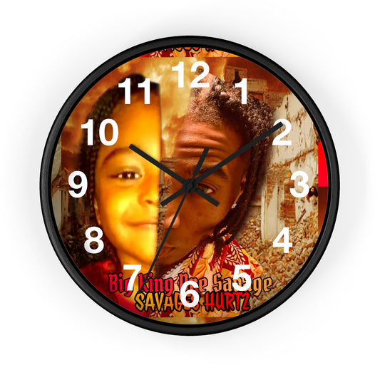 Wall clock.Big King Dre Savage (Savages Hurt2 Album)