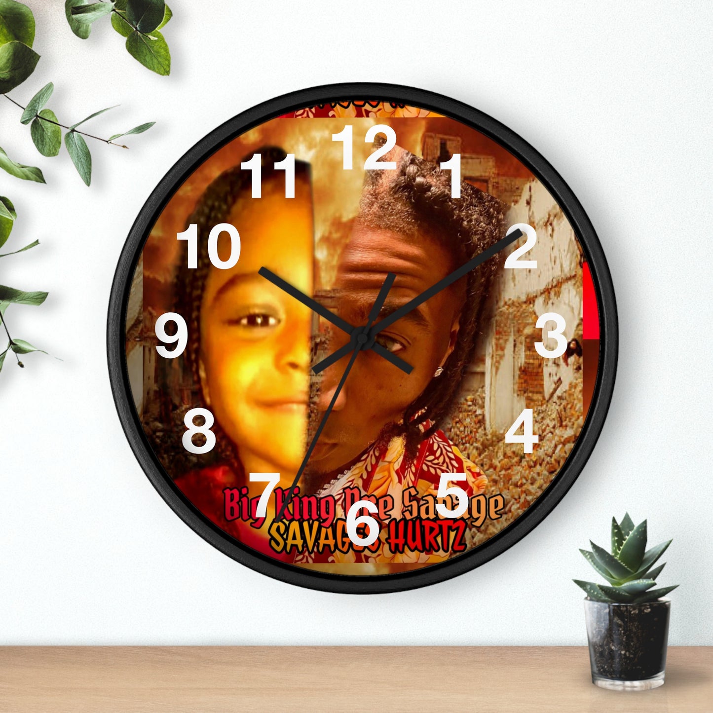 Wall clock.Big King Dre Savage (Savages Hurt2 Album)