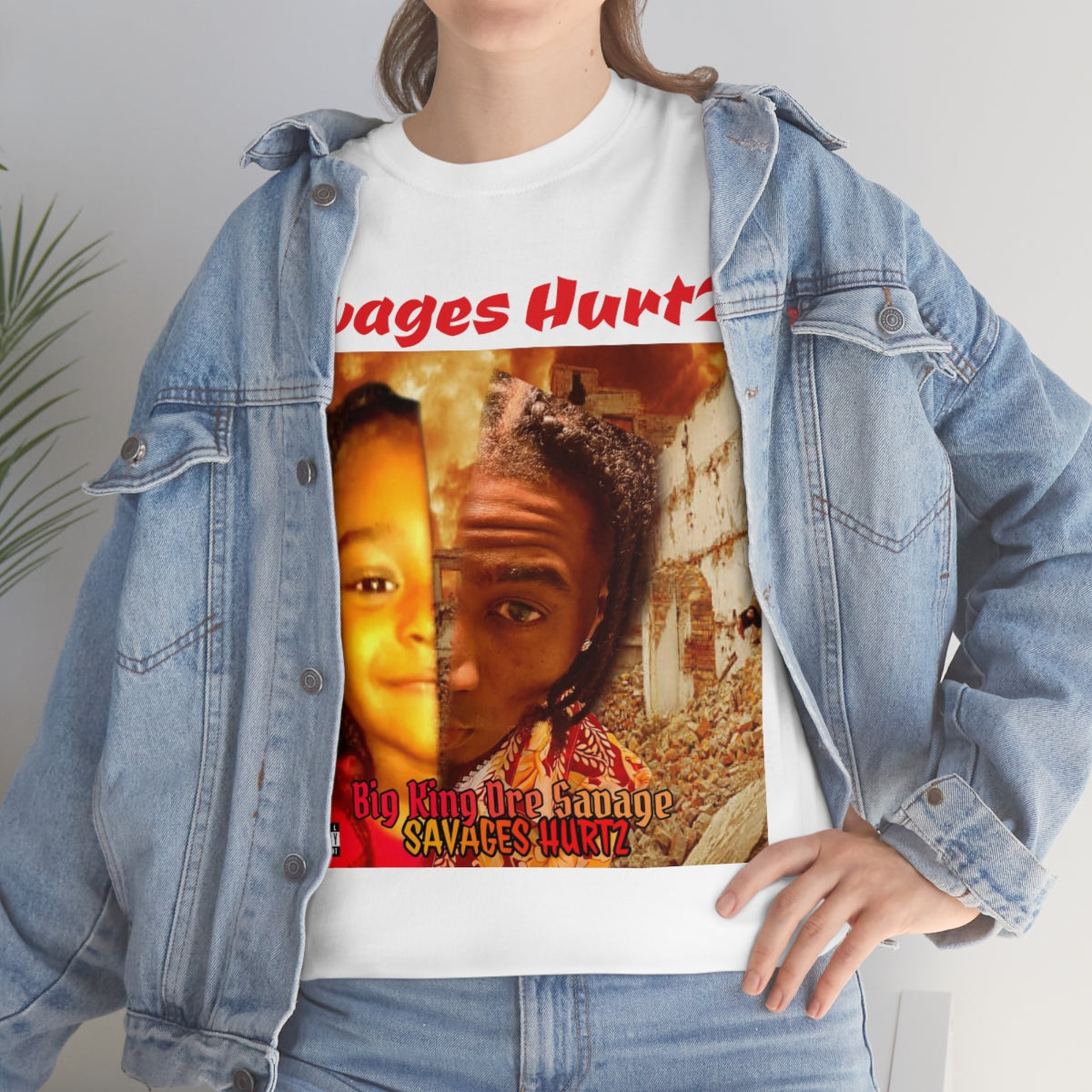 Big King Dre Savage (Savages Hurt2 Album Shirt)