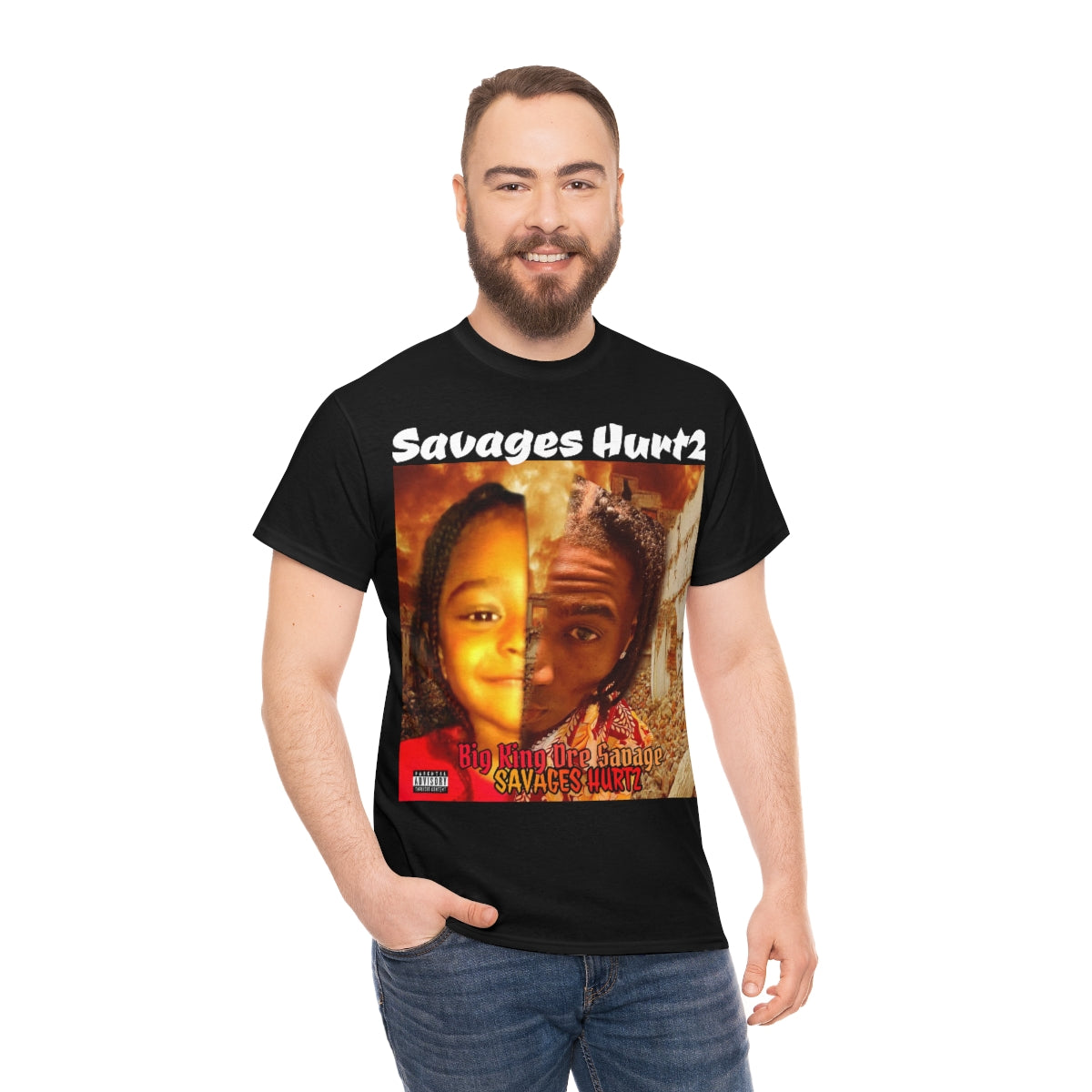 Big King Dre Savage (Savages Hurt2 Album Shirt)