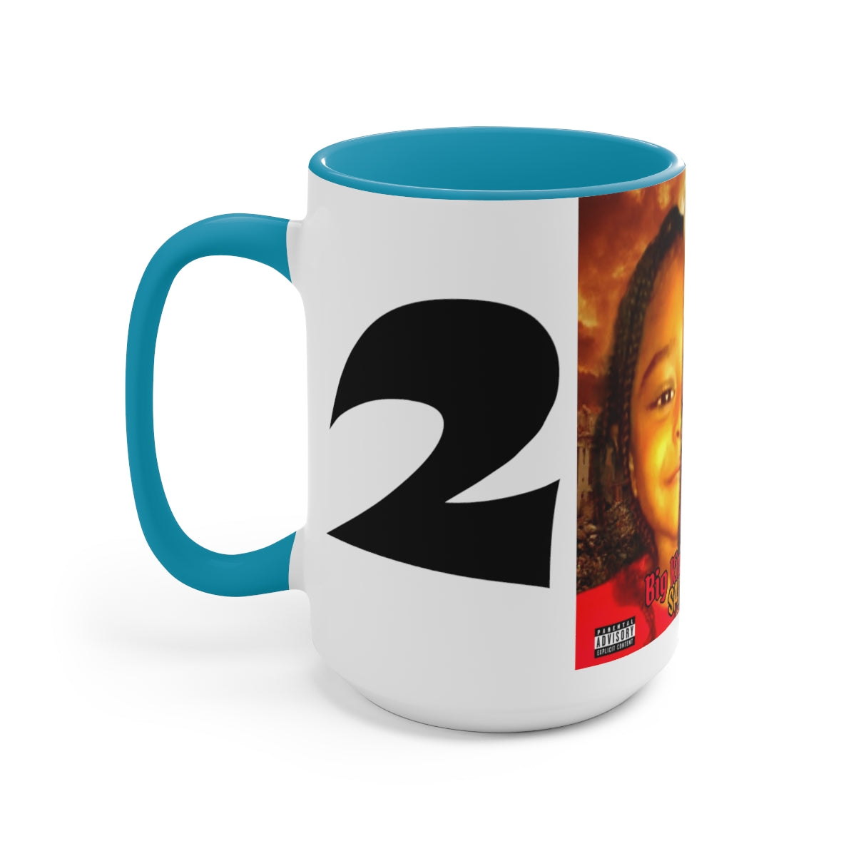 Two-Tone Coffee Mugs, 15oz Big King Dre Savage (Savages Hurt2 Album)