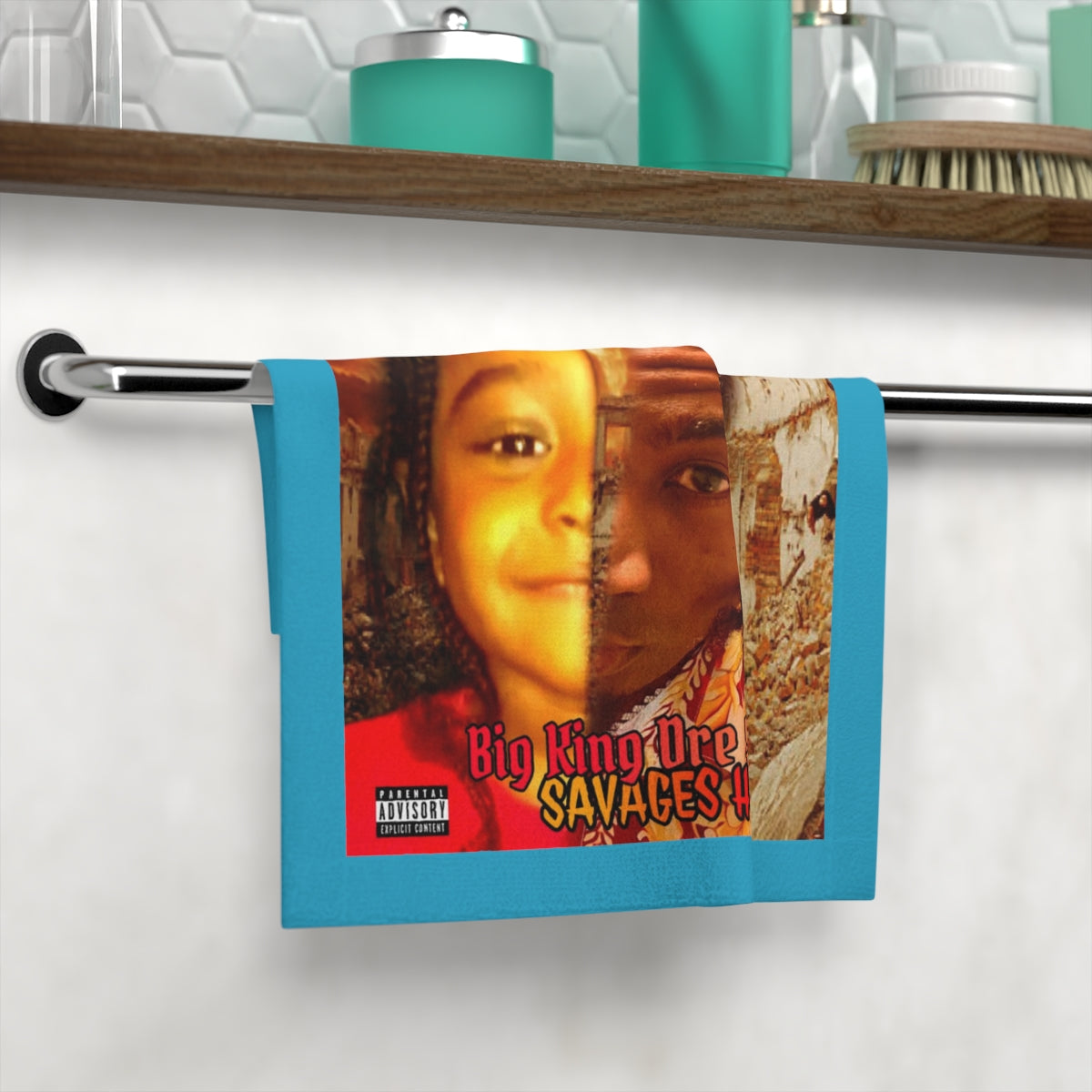 Face Towel.Big King Dre Savage (Savages Hurt2 Album)