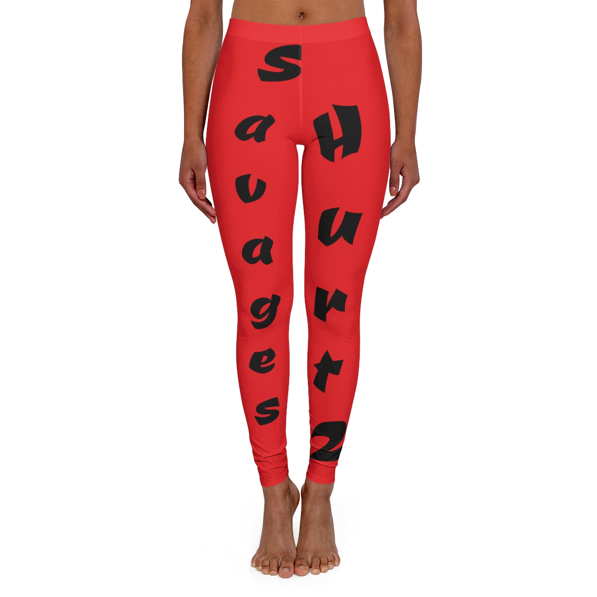 Women's Spandex Leggings.Big King Dre Savage (Savages Hurt2 Album)