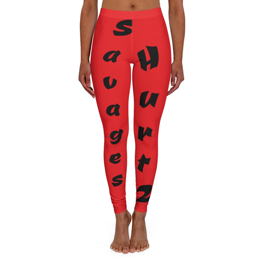 Women's Spandex Leggings.Big King Dre Savage (Savages Hurt2 Album)