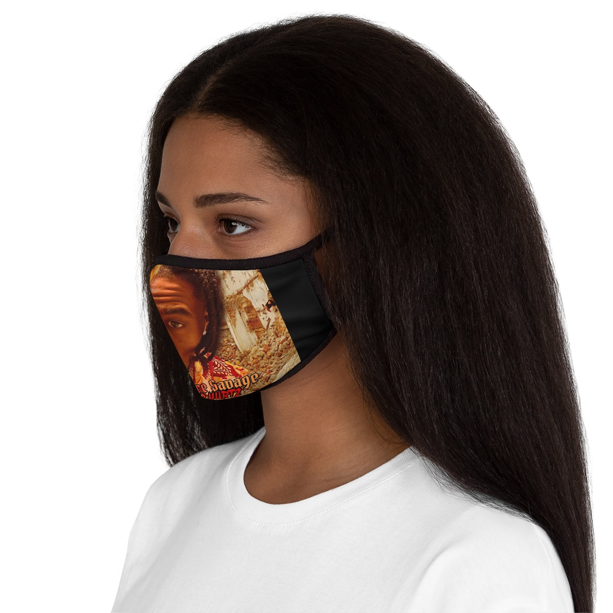 Fitted Polyester Face Mask