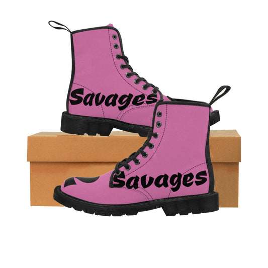 Women's Canvas Boots.Big King Dre Savage (Savages Hurt2 Album)